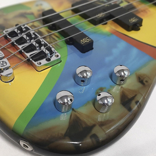 Imagen 5 de 8 de Bajo Eléctrico Warwick T.m Stevens 4 Multicolor
