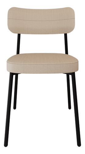Cadeira Fixa Com 4 Pés 50 X 44,7 X 83,8 Cm Com 6 Wt
