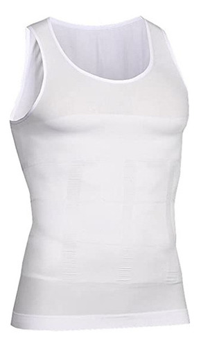 4 Pzs Fajas De Hombre Tank Top Camiseta Reductora Modeladora