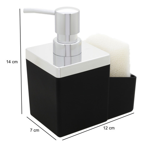 Dispenser Cocina Detergente Y Esponja Acrilico