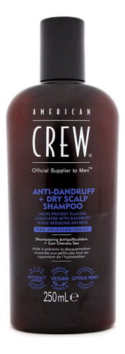 American Crew Shampoo Anti-dandruff + Dry Scalp 250ml