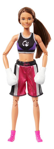Barbie Colección Made To Move Super Articulada - Boxeadora
