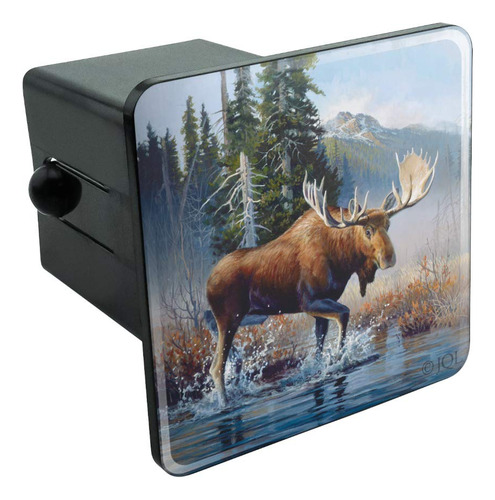 Graphics And More Moose Rio Bosque Woods Wilderness Remolque