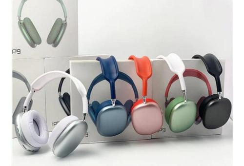 Fone De Ouvido Tws P9 Macaron Bluetooth Estéreo Sem Fio