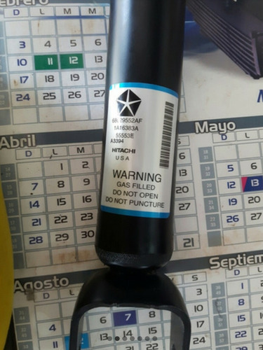 Amortiguador Trasero Grand Cherokee 11-17 Original