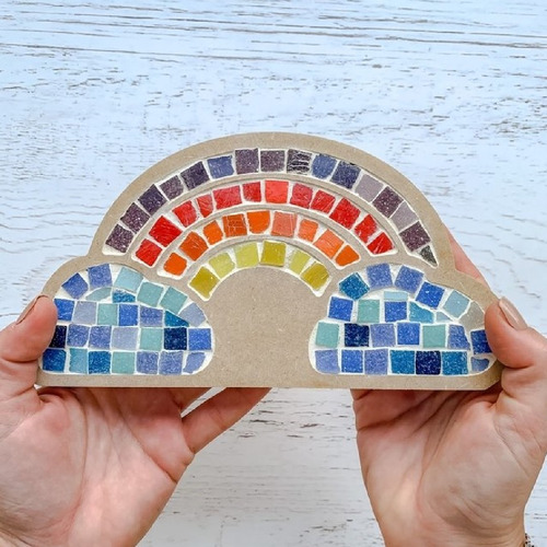 Kit Mosaico Pequeños Artistas Niños Arte Infantil