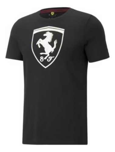 Camiseta Puma Ferrari Race Big Shield Negro