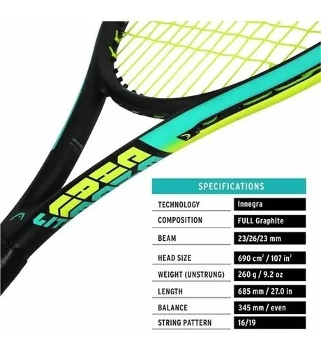 Raqueta head challenge lite sale