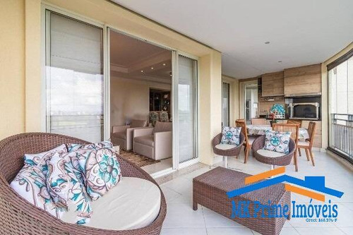 Apartamento Em Alphaville Tamboré, 201m2 , 3 Suítes, 4 Vagas - 1710