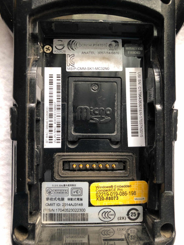 Zebra Mc32n0 Windows Embedded Sin Cargador Colector Datos (Usado)