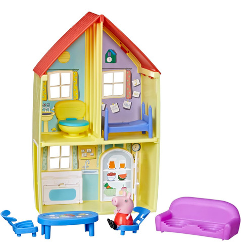 Set De 6 Piezas De Casa De Peppa Pig F2167 Peppa Pig