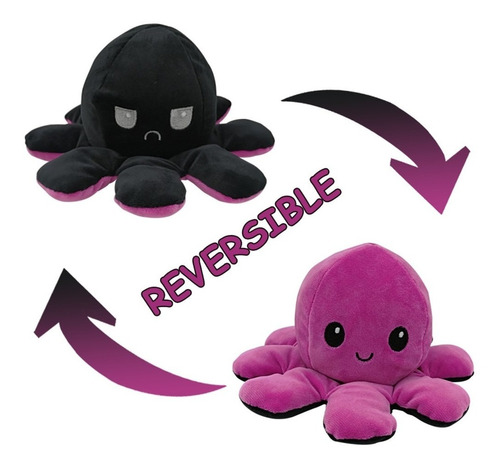 Peluche Pulpo Reversible