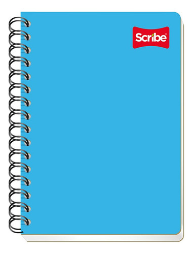 Cuaderno Forma Francesa Espiral Scribe 100 Hojas Blancas