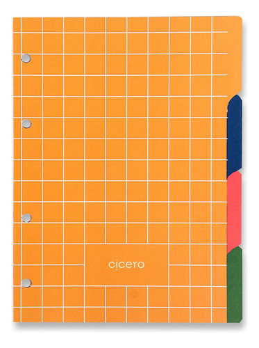 Caderno Criativo Argolado A5 Cicero - Ateliê Preto