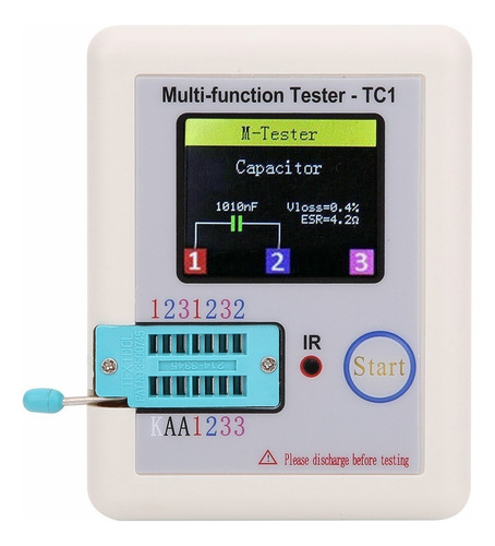 Probador De Transistores Con Detector Automático De 0,1 A 4,