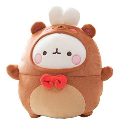 Peluche De Peluche Molang Plump, Suave Y Bonito. 9  (25 Cm) 