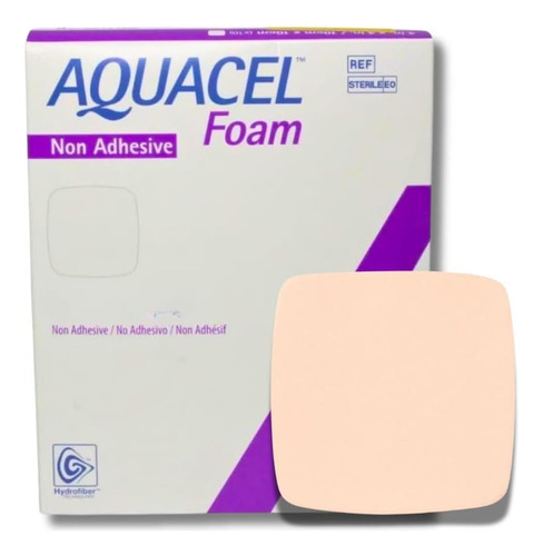 Aquacel No Adhesivo Sin Aderezo De Espuma De Borde, 6 X 6 1