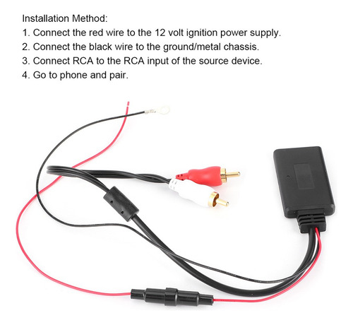 Para Módulo Receptor Auxiliar Bluetooth Universal 2 Rca