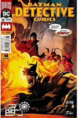 Batman Detective Comics Renascimento Vol.28, De Brian Hill., Vol. Não Aplica. Editorial Panini Books, Tapa Mole En Português