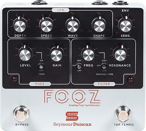 Seymour Duncan Fooz - Pedal Analógico De Síntesis De Fuzz.