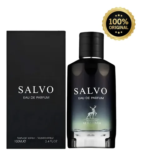 Perfume Arabe Masculino Salvo Eau De Parfum 100 Ml Original