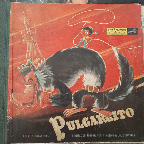 Portada Pasta Pulgarcito Rca Victor Pp0