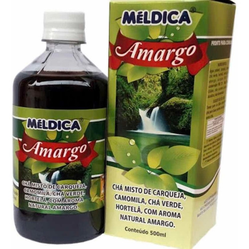 Chá Amargo 500ml X 2 = 1000ml - 100% Natural (original)