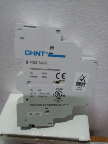 Contacto Auxiliar Instantaneo, Lateral, 2no Para Ns2 Chint