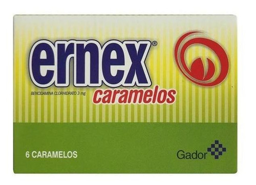 Ernex X 6 Caramelos