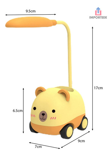 . Lampara Escritorio Led Recargable Usb Ajustable 360