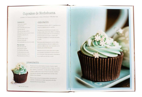 Libro Muffins Y Cupcakes Lexus Original Pasta Dura
