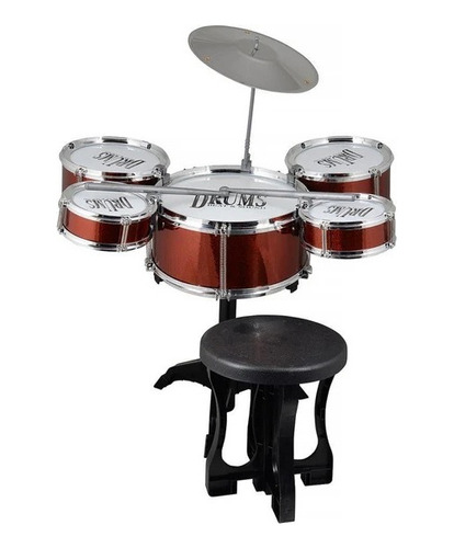 Bateria Musical De Juguete Jazz Drum Infantil Jeg 1819 