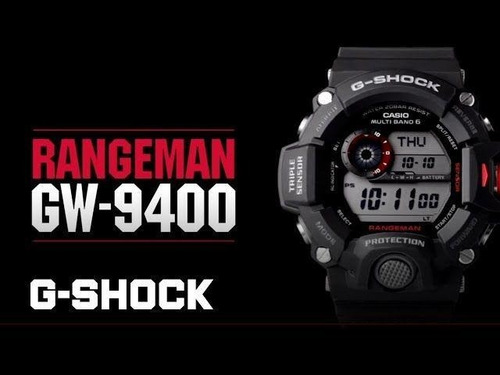 Relógio Casio G-shock Gw9400-1a Rangeman Solar