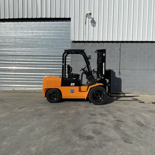 Autoelevador 3500kg 3.5 Toneladas Triple Torre 4.5m Duales