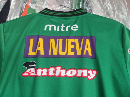 Camiseta Titular Mitre De Nueva Chicago, 2017/18, T:m Chico. (Usado)