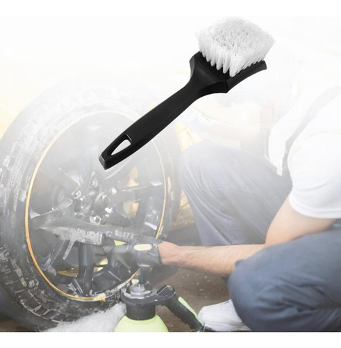 Tire El Cepillo De Cerebro Duro Del Neumático Manual
