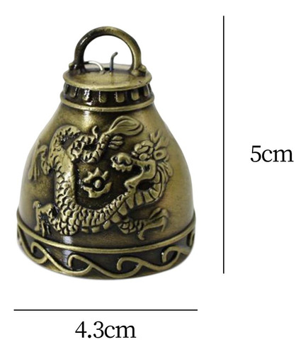 Campana De Viento Antigua Aleación Estilo Vintage Continuar