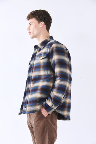 Camisaco Fran Viyela Bensimon Marrón L