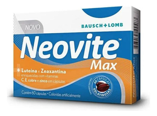 Kit Neovita Max Com 5 Promopaks De 60 Cápsulas Cada Cada
