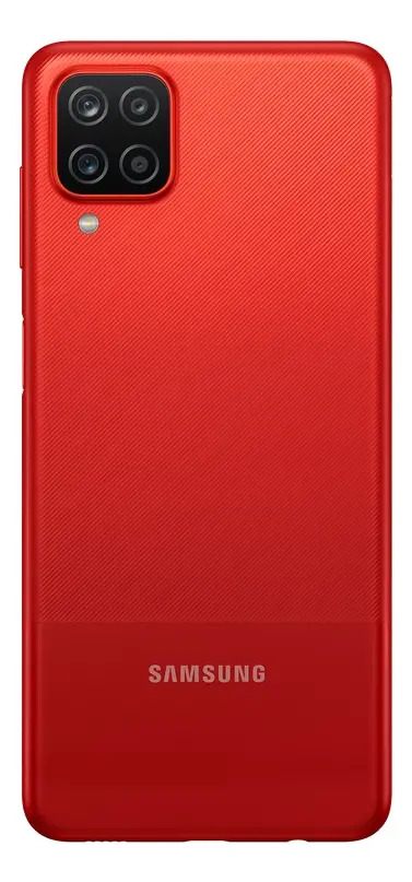 Smartphone Samsung Galaxy A12 Tela 6,5 64gb 4gb Ram Vermelho