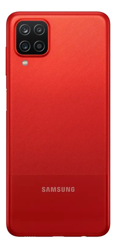 Smartphone Samsung Galaxy A12 Tela 6,5 64gb 4gb Ram Vermelho