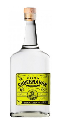 Pisco El Gobernador 40° Doble Destilado 700ml