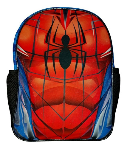 Mochila Infantil Spiderman Diseño Color Rojo Sp78006