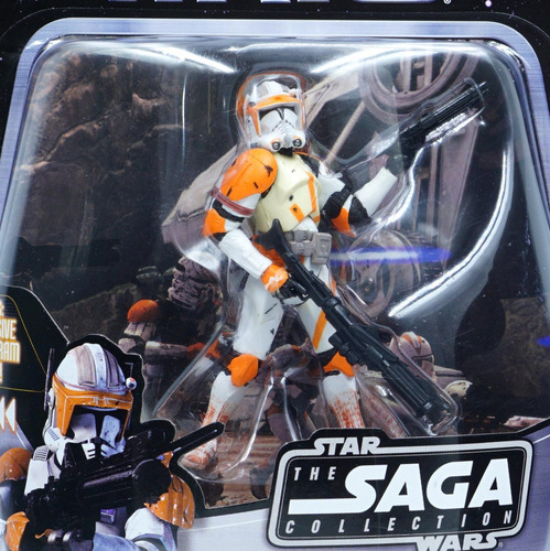 Star Wars Saga Black Clone Commander Cody Detalle