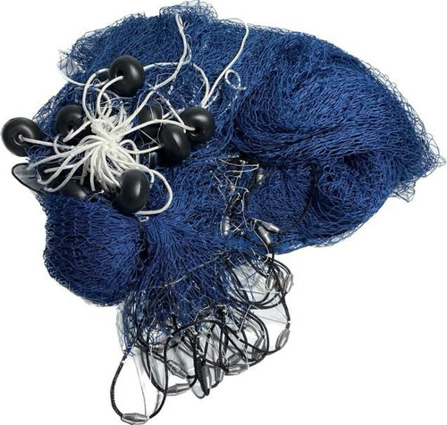 Arrastão P/ Despesca Lambari Malha 2cm 30m Comp 3m Altura Azul