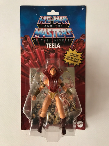 Teela Motu Origins Retro He-man Amos Del Universo Masters (Usado)