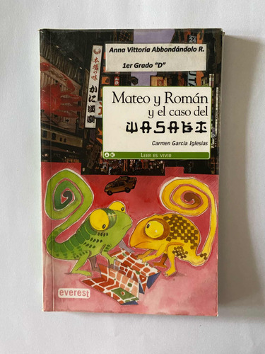 Libro Mateo Y Román Y El Caso Del Wasabi