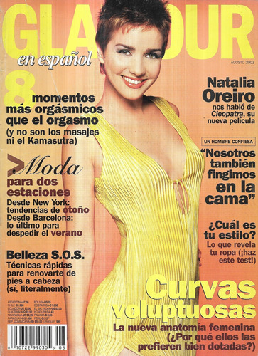 Revista Glamour En Español / Agosto 2003