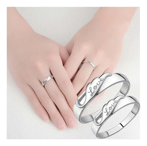Sortijas De Promesa Mxlvo 004 8pzas Talla 4x6.5 Y 4x8mm