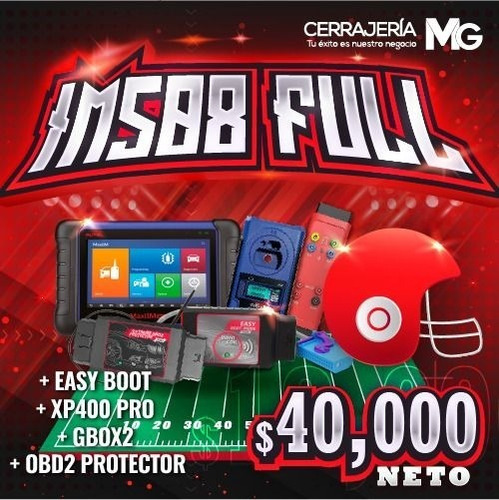Im508 + Easy Boot + Xp400 Pro + Gbox2 + Obd2 Protector